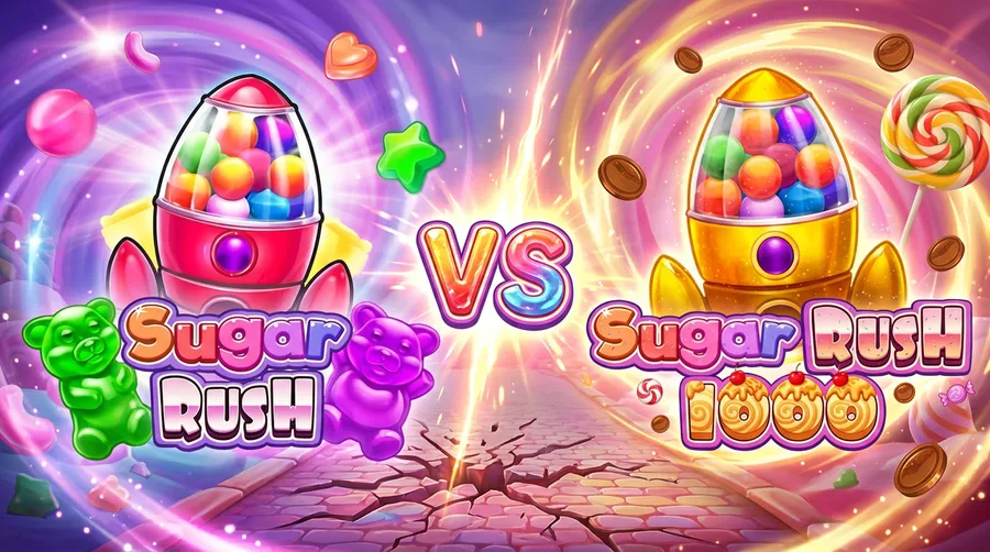 sugar-rush vs sugar-rush-1000 Comparison Banner
